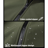 Benutzer definierte LOGO Fashion Men Casual wasserdichte Jacke Soft Shell Jacke Sport Casual Spring Jacke für Männer