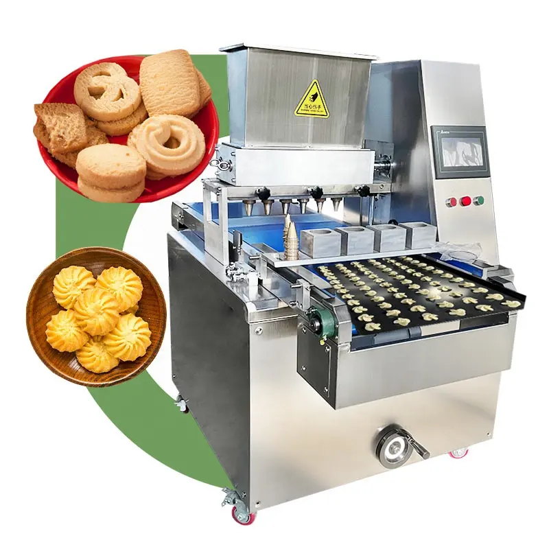 Elettrico da tavolo grande Uganda usato Shortbread Bake Biscute o Cookie Fill Maker Make Machine Pour Biscuit