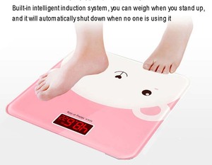 2026 हॉट सेलिंग वजन स्केल डिजिटल वायरलेस छोटे इलेक्ट्रॉनिक वजन शरीर वसा स्केल बाथरूम डिजिटल बॉडी स्केल - Product Image 3