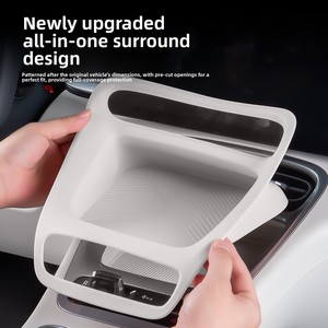 Panel de carga inalámbrica para Geely Xingyue, almohadilla integrada de silicona, protección antiarañazos, práctico para el coche EX2 - Product Image 3