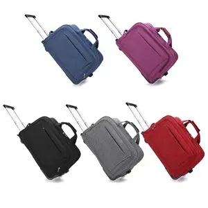 Bolsas de viaje para exteriores, equipaje ligero y plegable, gran capacidad, 20 pulgadas y 24 pulgadas, organizador de viaje con ruedas