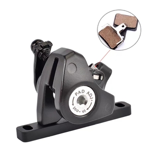 Pinzas de freno de disco mecánicas de doble pistón montadas en plano para bicicleta de carretera, freno de disco ultraligero, accesorios para bicicleta de 140mm - Product Image 2