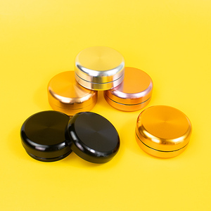Hot Sale Different Capacity Cosmetic Storage Package Pill Jar Cosmetic Custom Color Thread Closure Tea Can Candle Aluminum <b>Box</b> - Product Image 6