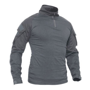 티셔츠 제조업체 사용자 정의 로고 도매 긴 소매 전술화물 작업 전술 긴 소매 티셔츠 - Product Image 2