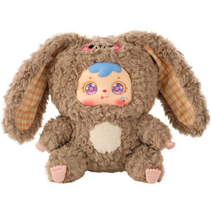 Toptan %100 Orijinal 30CM Samuel %500 Tavşan Ailesi Serisi Vinil Peluş Bebekler Kör Kutu Sevimli Tavşan Oyuncakları Sürpriz Hediye - Product Image 6