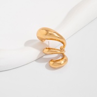 Boucles d'oreilles clous en métal irrégulières en forme de griffe pour femme, accessoires tendance, bijoux fantaisie pour femme, cadeau