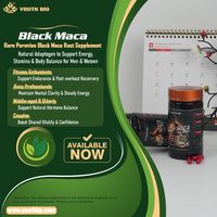 Capsules d'extrait de racine de Maca noire 1000mg de notre usine OEM dédiée – Soutien quotidien vitalité et endurance pour hommes actifs – 90 unités