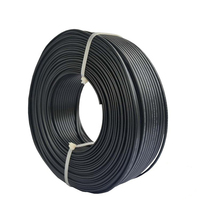 Câble électrique en cuivre toronné isolé en PVC noir 18AWG SPT-1 1000FT 300V