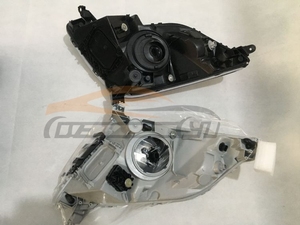 Faro Delantero con Luz Lateral Amarilla 81130-47160 81170-47160, Faro Automático con Motor para <span class=keywords><strong>Toyota</strong></span> <span class=keywords><strong>Prius</strong></span> 2003-2005 - Product Image 4