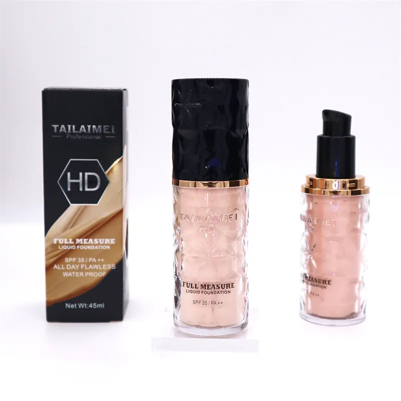 F138 Liquid Full Coverage Foundation Moisturizer Face Base All Day Flawless Waterproof Cream Foundation Wholesale
