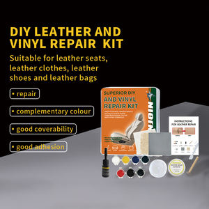 Rainjoin DIY Многоцветный Пластиковый Набор для ремонта кожи и винила набор для наклеек для ремонта клейкой кожи - Product Image 2