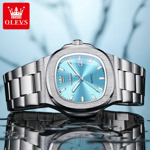 Reloj de Pulsera de Lujo de Alta Calidad OLEVS 3696 con Diseño Personalizado para Hombre, Clásico, Impermeable, con Calendario, de Cuarzo para Negocios - Product Image 3