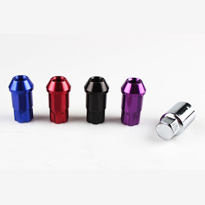 น็อตล้อเหล็ก Crastp ขนาด 1.5 สีม่วง สำหรับดัดแปลงน็อตล้อรถยนต์ฮอนด้า ฟิต - Product Image 4