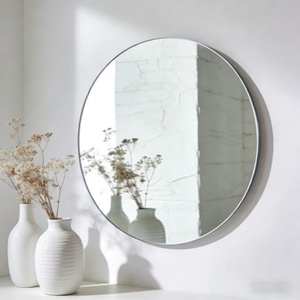 Miroir rond transparent en gros, personnalisable, fourni par l'usine, miroir décoratif étanche, utilisable dans le salon, la chambre et la salle de bain - Product Image 1