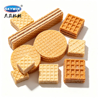 Ligne de production complète et entièrement automatique de gaufrettes et biscuits, machine à snacks, autres machines à snacks, équipement de cuisson, usine
