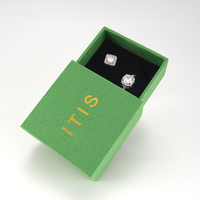 Vente en gros de boîtes en papier pour bijoux emballage de bijoux boîte à tiroir pour bague boucle d'oreille collier boîte d'emballage pour bijoux