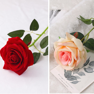 <span class=keywords><strong>Rosas</strong></span> Artificiales de Seda para Decoración del Hogar, Proveedor de Flores Artificiales, Juego de <span class=keywords><strong>Rosas</strong></span> para Mesa de Boda - Product Image 4