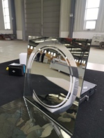 Machine de gravure laser à fibre de haute qualité 1325 100W grande taille pour miroirs, nouvelle, pour le décapage de peinture sur miroir, compatible AI/DXF/LAS/DST
