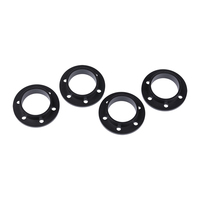 High-precision Thread Cutting Black Anodized Shiny Polish Turning Parts Milling Aluminum Precision Cnc Machining Parts