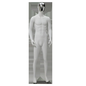 หุ่นโชว์พลาสติกแบบปรับได้สำหรับโชว์เสื้อผ้าผู้ชายชุบโลหะด้วยไฟฟ้าระดับไฮเอนด์ - Product Image 4