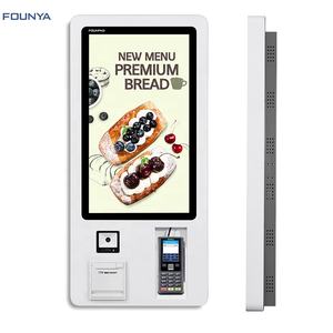 Restaurante kiosco comida auto-servicio <span class=keywords><strong>de</strong></span> quiosco pagar menú pantalla táctil terminal para tienda <span class=keywords><strong>de</strong></span> café/bar/pizza/icescram tienda - Product Image 2
