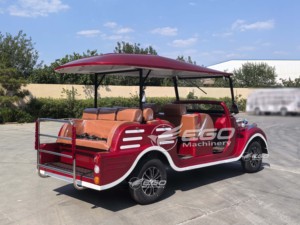 Voiture électrique de tourisme vintage classique du fournisseur chinois XCEGO, bonne qualité, rechargeable, couleur personnalisée, garantie 1 an, 8-10 places - Product Image 3