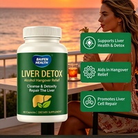Capsules Détoxifiantes pour le Foie OEM/ODM – Soutien à la Récupération Post-Soirée et à la Réparation Hépatique – Complément Herbal pour la Santé du Foie pour Hommes et Femmes