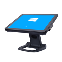 Fabrieks prijs 15,6 inch POS terminal kassa all-in-one touchscreen POS systeem fabrikant