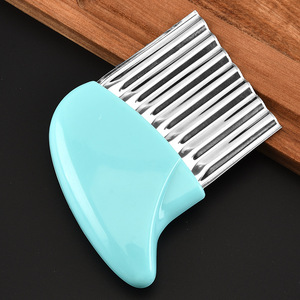 Coupe-pommes de terre ondulé en acier inoxydable personnalisé outil de cuisine multifonctionnel pour frites et légumes pour cadeaux de cuisine - Product Image 3