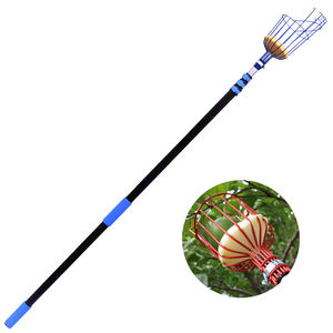 <span class=keywords><strong>Recogedor</strong></span> <span class=keywords><strong>de</strong></span> Frutas Manual Industrial, Herramienta Telescópica para Recoger Manzanas, Aceitunas, Aguacates y Mangos con Cesta y Poste Ajustable, OEM - Product Image 5