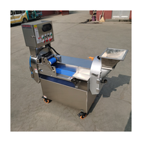 Industriële Cassave Snijmachine Komkommer Bieten Aardappelwortelblokje Bananenchips Fruit Ananas Frietjes Snijmachine