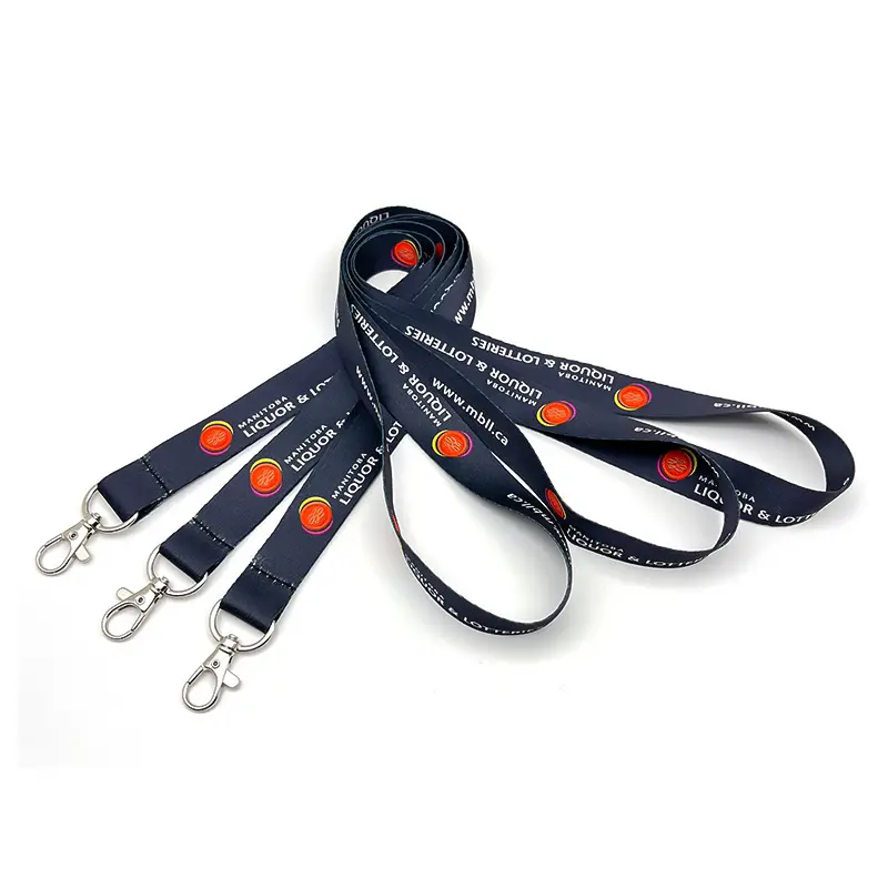 Fabricante OEM ODM colhedores com logotipo personalizado com suporte de cartão cordão de sublimação personalizado pescoço personalizado