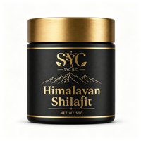 Résine de Shilajit Pur de l'Himalaya OEM avec plus de 85 Oligo-éléments et Acide Fulvique pour l'Énergie, la Force et le Soutien Quotidien de la Vitalité
