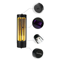 Rotation à 360 degrés luxueux coloré LED acrylique rechargeable trois paquets de cônes pré-roulés