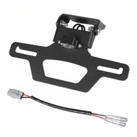 Support de plaque d'immatriculation en aluminium HYD pour Kawasaki ZX25R ZX4R à queue courte, pour rétrofit/amélioration