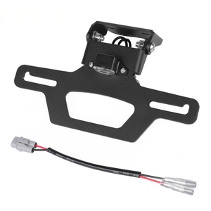 ที่ยึดป้าย<span class=keywords><strong>ทะเบียน</strong></span>อะลูมิเนียม HYD สำหรับ Kawasaki ZX25R ZX4R รุ่นท้ายสั้น สำหรับดัดแปลง/อัพเกรด - Product Image 2