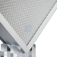 Filtros de panel H13/H14 Mini plisado HEPA/ULPA para uso hospitalario para filtración de aire de alta eficiencia