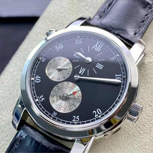 Reloj mecánico de lujo para hombre, 4500V, marca automática 904L, puntero luminoso de acero inoxidable, función de fase lunar, logotipo personalizado, Hip Hop - Product Image 2