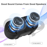 Haut-parleur d'ordinateur USB 2.1 avec microphone Haut-parleur de conférence de bureau pour ordinateur portable avec micro pour bureau à domicile intelligent et étude en ligne