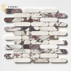 Mosaïque de marbre Calacatta Viola moderne YUSHI pour la décoration intérieure des sols et des murs - Product Image 6