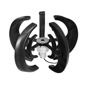 Fuente de alimentación eólica Mini Motor Eje vertical Turbina eólica Precio para <span class=keywords><strong>Calle</strong></span> 200W Iluminación de linterna roja Tipo <span class=keywords><strong>HELIOS</strong></span> CE & ISO 12 m/s - Product Image 5