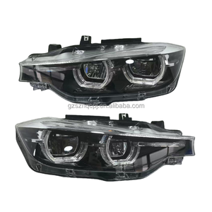 Accesorios de coche faros LED para <span class=keywords><strong>BMW</strong></span> Serie 3 <span class=keywords><strong>F30</strong></span> F35 <span class=keywords><strong>320i</strong></span> 330i 340i <span class=keywords><strong>2013</strong></span> 2018 Actualización de luz de cabeza montaje de luz de lámpara de cabeza LED - Product Image 1