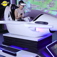 Machine de jeu d'arcade de réalité virtuelle de simulateur de vol d'avion d'intérieur VR pour le jeu de tir d'avion de centre commercial