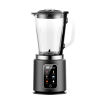Mixeur de table Anbo pour glace pilée, 5 vitesses, 4 lames en acier inoxydable, robot culinaire domestique, presse-agrumes, mixeur, broyeur, hachoir, OEM ODM