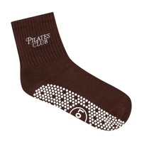 Chaussettes en coton antidérapantes pour femmes, style nouveau, pour Pilates, yoga, vente en gros, logo personnalisé, chaussettes de ballet antidérapantes