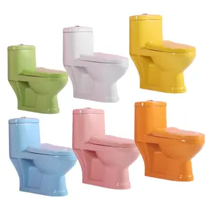 Niedrigfluss-selbstreinigende randlose Toilettenschüssel guter Preis modernes Design solide farbige wassersparende Keramik für den Gebrauch im Badezimmer