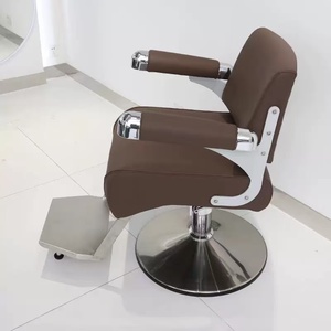 Venta directa de fábrica de sillas de peluquería, altura ajustable, diseño giratorio, aptas para peluquerías y barberías. - Product Image 2
