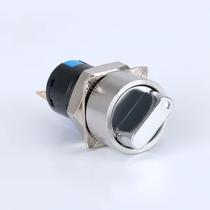 ABILKEEN 8/12/16/19/22mm momentary Latching Black Metal Push Button Switch Waterproof Small illuminated with LED power Switches