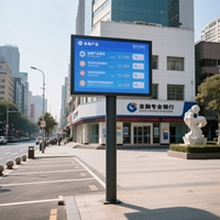 Usine polychrome Offre Spéciale d'écran d'affichage de la publicité de P10 LED fixe avec l'intense luminosité pour la tension 5V d'utilisation de magasin de détail