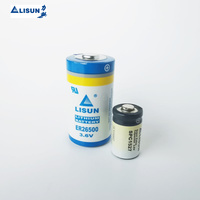 Batterie au lithium primaire cylindrique haute capacité C 3,6 V 8,5 Ah ER26500 HPC1520 pour appareils IoT, compteurs intelligents, Li/SOCl2 avec connecteur